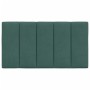 Cabecero de cama acolchado terciopelo verde oscuro 80 cm de , Cabeceros y pies de cama - Ref: Foro24-374646, Precio: 34,84 €,...