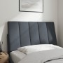 Cabecero de cama acolchado terciopelo gris oscuro 80 cm de , Cabeceros y pies de cama - Ref: Foro24-374644, Precio: 39,99 €, ...