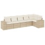 Set Gartensofas mit Kissen 6 Stück synthetisches Rattan beige von , Gartensets - Ref: Foro24-3222587, Preis: 495,71 €, Rabatt: %