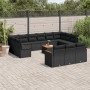 Set mit 14 Gartensofas mit schwarzen Kissen aus synthetischem Rattan von , Gartensets - Ref: Foro24-3258863, Preis: 869,93 €,...