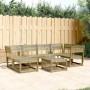 6-piece garden sofa set made of impregnated pine wood by , Garden sets - Ref: Foro24-3217034, Price: 471,99 €, Discount: %