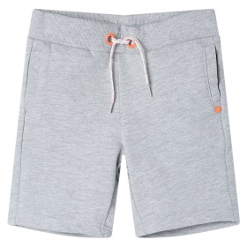 Pantalón corto infantil con cordón gris 128 de , Pantalones de niños - Ref: Foro24-12372, Precio: 9,99 €, Descuento: %