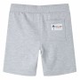 Pantalón corto infantil con cordón gris 128 de , Pantalones de niños - Ref: Foro24-12372, Precio: 9,20 €, Descuento: %