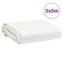 Lona blanca 5x5 m 650 g/m² de , Lonas impermeables - Ref: Foro24-156070, Precio: 144,28 €, Descuento: %