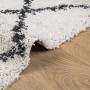 Modern long-haired PAMPLONA cream and black rug 100x200cm by , Rugs - Ref: Foro24-375364, Price: 41,25 €, Discount: %