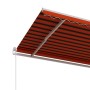 Orange and brown automatic retractable awning 450x350 cm by , Awnings - Ref: Foro24-3069010, Price: 575,67 €, Discount: %