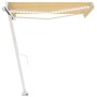 Toldo manual retráctil con luz LED amarillo y blanco 300x250 cm de , Toldos - Ref: Foro24-3069503, Precio: 375,99 €, Descuent...