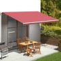 Tela de repuesto para toldo rojo burdeos 5x3 m de , Toldos - Ref: Foro24-311971, Precio: 68,16 €, Descuento: %