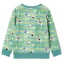 Children's sweatshirt light green mélange 92 by , Kids T-shirts - Ref: Foro24-12459, Price: 14,99 €, Discount: %