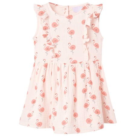 Children's dress with soft pink ruffles 92 by , Children's dresses - Ref: Foro24-11479, Price: 12,99 €, Discount: %