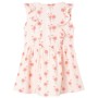 Vestido infantil con volantes rosa suave 92 de , Vestidos de niños - Ref: Foro24-11479, Precio: 12,99 €, Descuento: %