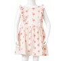 Vestido infantil con volantes rosa suave 92 de , Vestidos de niños - Ref: Foro24-11479, Precio: 12,99 €, Descuento: %