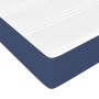 Pocket spring mattress blue fabric 120x190x20 cm by , Mattresses - Ref: Foro24-4007147, Price: 187,33 €, Discount: %