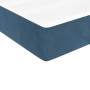 Colchón muelles ensacados terciopelo azul oscuro 120x190x20 cm de , Colchones - Ref: Foro24-4007158, Precio: 184,44 €, Descue...