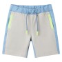 Pantalón corto infantil con cordón azul 128 de , Pantalones de niños - Ref: Foro24-12612, Precio: 10,37 €, Descuento: %