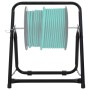 Black steel hose reel cart 48 cm 45 kg by , Garden hose holder - Ref: Foro24-156041, Price: 34,69 €, Discount: %