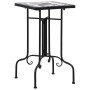 Black and White Ceramic Mosaic Side Table by vidaXL, Pot stands - Ref: Foro24-46711, Price: 44,46 €, Discount: %