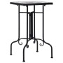 Mesa auxiliar de mosaico cerámica negro y blanco de vidaXL, Soportes para macetas - Ref: Foro24-46711, Precio: 44,46 €, Descu...