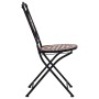 Mosaik-Bistrostühle 2 Einheiten aus brauner Keramik von vidaXL, Gartenstühle - Ref: Foro24-46714, Preis: 158,07 €, Rabatt: %