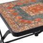 Mosaik-Bistrostühle 2 Einheiten orange/grau von vidaXL, Gartenstühle - Ref: Foro24-46718, Preis: 143,75 €, Rabatt: %