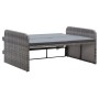 Garden furniture set 2 pieces and gray synthetic rattan cushions by vidaXL, Garden sets - Ref: Foro24-46080, Price: 286,73 €,...