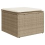 Garden sofa set with beige cushions, 8 pieces, PE rattan. by , Garden sets - Ref: Foro24-3222957, Price: 664,75 €, Discount: %