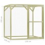 Impregnated pine wood chicken coop 1.5x1.5x1.5 m by vidaXL, Cages and habitats for small animals - Ref: Foro24-278403, Price:...