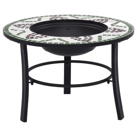 vidaXl Grüne Keramik-Mosaik-Kohlenschale 68 cm von vidaXL, Kamine - Ref: Foro24-46722, Preis: 67,30 €, Rabatt: %