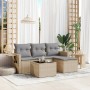 Set Gartensofas mit Kissen 4 Stück synthetisches Rattan beige von , Gartensets - Ref: Foro24-3252406, Preis: 319,46 €, Rabatt: %