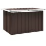 Garden storage box brown 109x67x65 cm by vidaXL, Outdoor storage boxes - Ref: Foro24-46260, Price: 115,72 €, Discount: %