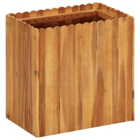 Blumenbeet aus massivem Akazienholz, 50 x 30 x 50 cm von vidaXL, Töpfe und Pflanzgefäße - Ref: Foro24-45923, Preis: 74,99 €, ...