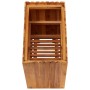 Arriate de madera maciza de acacia 50x30x50 cm de vidaXL, Maceteros y jardineras - Ref: Foro24-45923, Precio: 74,57 €, Descue...