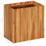 Blumenbeet aus massivem Akazienholz, 50 x 30 x 50 cm von vidaXL, Töpfe und Pflanzgefäße - Ref: Foro24-45923, Preis: 74,57 €, ...