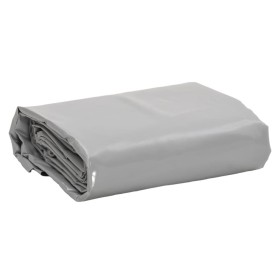 Gray tarpaulin 1.5x2.5 m 650 g/m² by , Waterproof tarpaulins - Ref: Foro24-156125, Price: 27,47 €, Discount: %