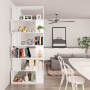 White plywood shelf/divider 80x24x192cm by vidaXL, Bookcases and shelves - Ref: Foro24-800090, Price: 81,20 €, Discount: %