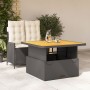 2-piece garden dining set with black synthetic rattan cushions by , Garden sets - Ref: Foro24-3277439, Price: 333,97 €, Disco...