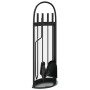 Fireplace tool set 5 pieces steel 23x15x66 cm by , fireplace tools - Ref: Foro24-156379, Price: 47,50 €, Discount: %