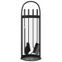 Fireplace tool set 5 pieces steel 23x15x66 cm by , fireplace tools - Ref: Foro24-156379, Price: 47,50 €, Discount: %