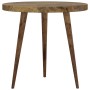 Set of side tables 3 pieces MDF and dark brown iron by vidaXL, Side tables - Ref: Foro24-286094, Price: 96,90 €, Discount: %