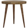 Set of side tables 3 pieces MDF and dark brown iron by vidaXL, Side tables - Ref: Foro24-286094, Price: 96,90 €, Discount: %