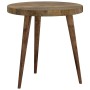 Set of side tables 3 pieces MDF and dark brown iron by vidaXL, Side tables - Ref: Foro24-286094, Price: 96,90 €, Discount: %