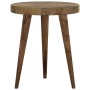 Set of side tables 3 pieces MDF and dark brown iron by vidaXL, Side tables - Ref: Foro24-286094, Price: 96,90 €, Discount: %