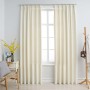 Blackout curtains with hooks 2 pcs cream velvet 140x175 cm by vidaXL, Curtains and curtains - Ref: Foro24-134516, Price: 36,2...