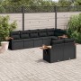 8-piece garden sofa set and black synthetic rattan cushions by , Garden sets - Ref: Foro24-3226986, Price: 566,47 €, Discount: %