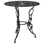 Mesa y sillas de bistró 3 piezas aluminio fundido negro de , Conjuntos de jardín - Ref: Foro24-317739, Precio: 196,99 €, Desc...