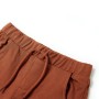 Pantalones cortos infantiles con cordón marrón 128 de , Pantalones de niños - Ref: Foro24-11627, Precio: 11,91 €, Descuento: %