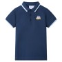 Dark blue children's polo shirt 104 by , Kids T-shirts - Ref: Foro24-12050, Price: 8,99 €, Discount: %