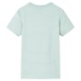 Camiseta infantil con rayas verde menta claro 92 de , Camisetas para niños - Ref: Foro24-12569, Precio: 9,99 €, Descuento: %