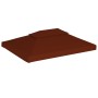 Gazebo awning 2 levels terracotta 310 g/m² 4x3 m by vidaXL, Covers for tents and gazebos - Ref: Foro24-46618, Price: 75,70 €,...