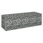 Gabion steel planter bed 90x30x30 cm by vidaXL, Pots and planters - Ref: Foro24-145629, Price: 33,47 €, Discount: %